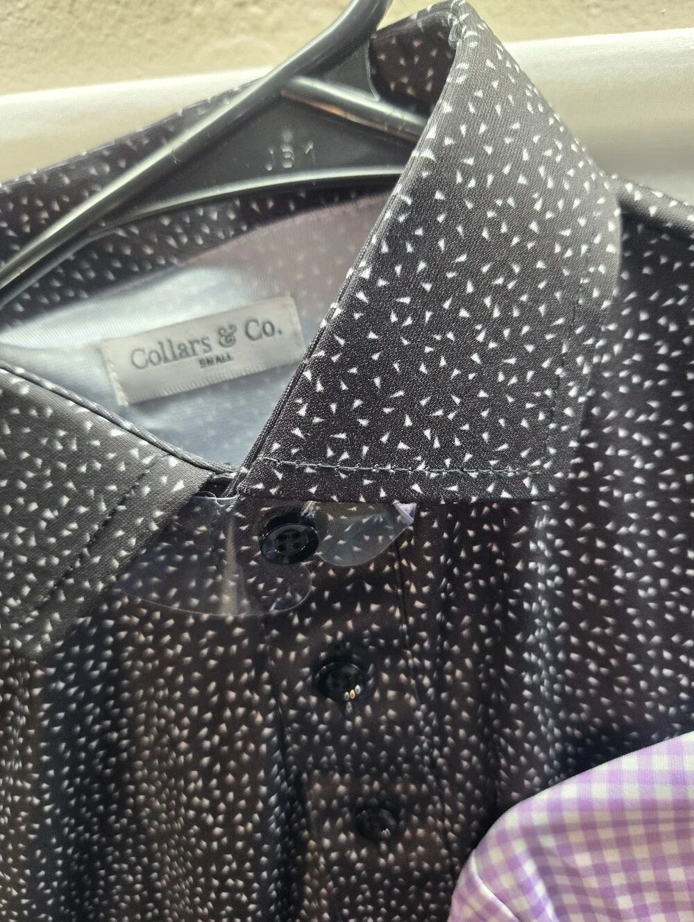 Lot of 5 Collars & Co Men's Size Small Polo Dress Shirts New with Tags